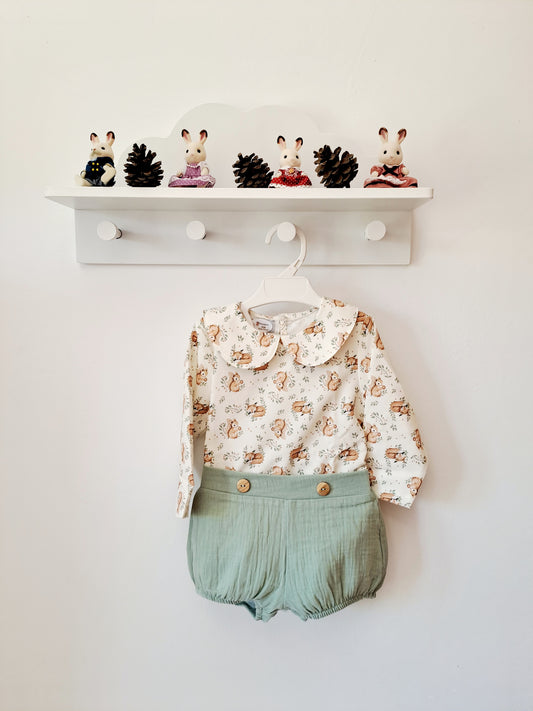 Conjunto Niño Ardillas Zorritos