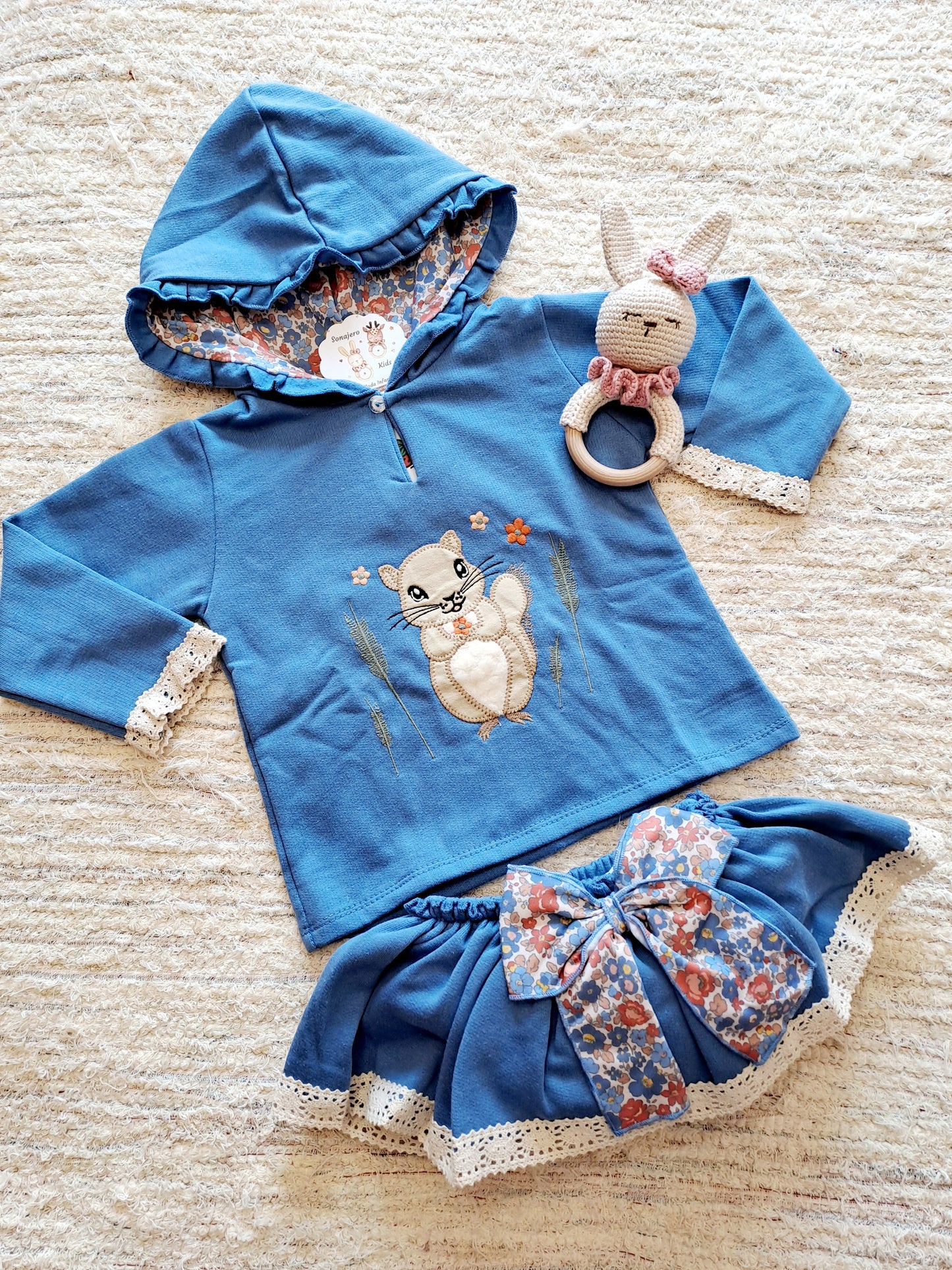 Conjunto Niña Ardilla