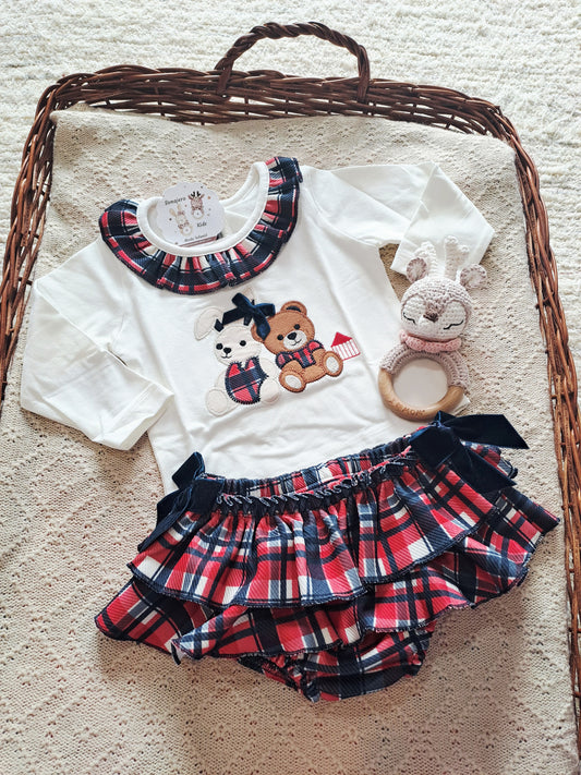 Conjunto Niña Amigos De Invierno