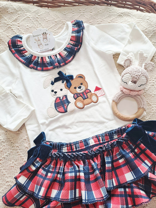 Conjunto Niña Amigos De Invierno