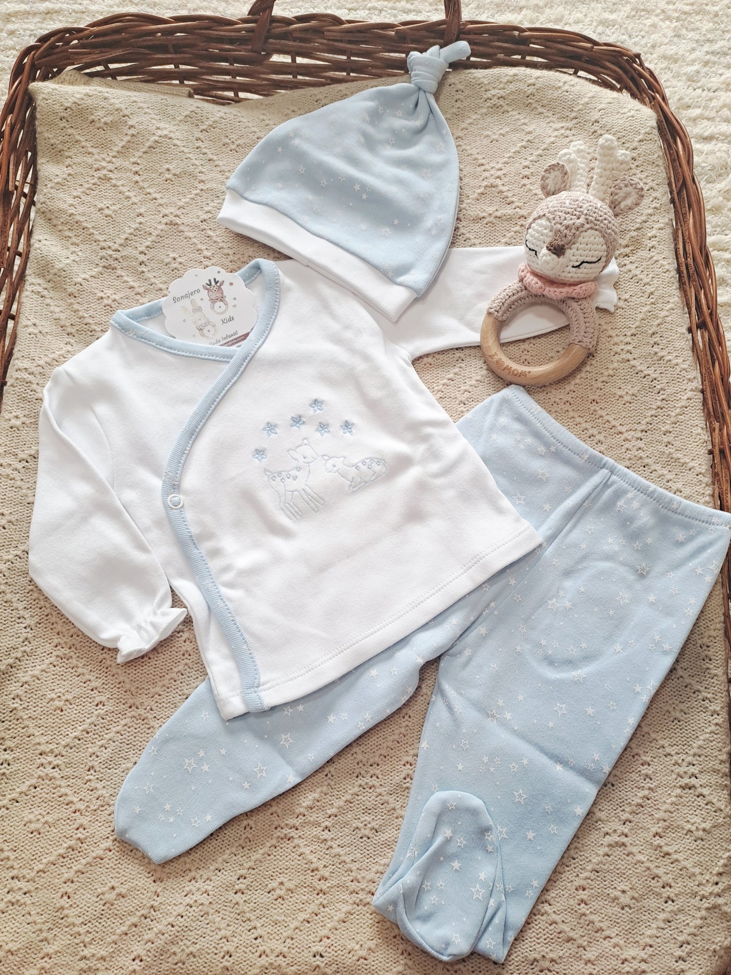 Conjunto 3 Piezas Bamby