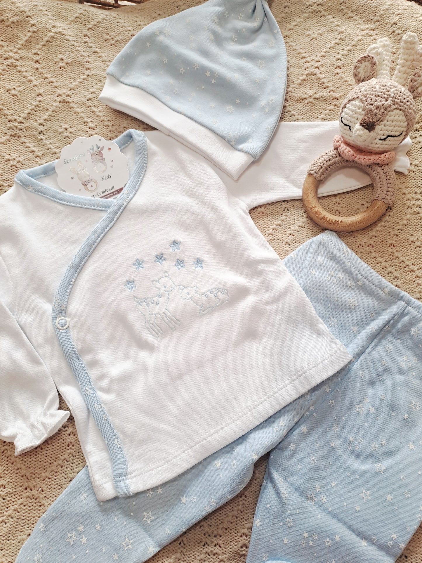 Conjunto 3 Piezas Bamby