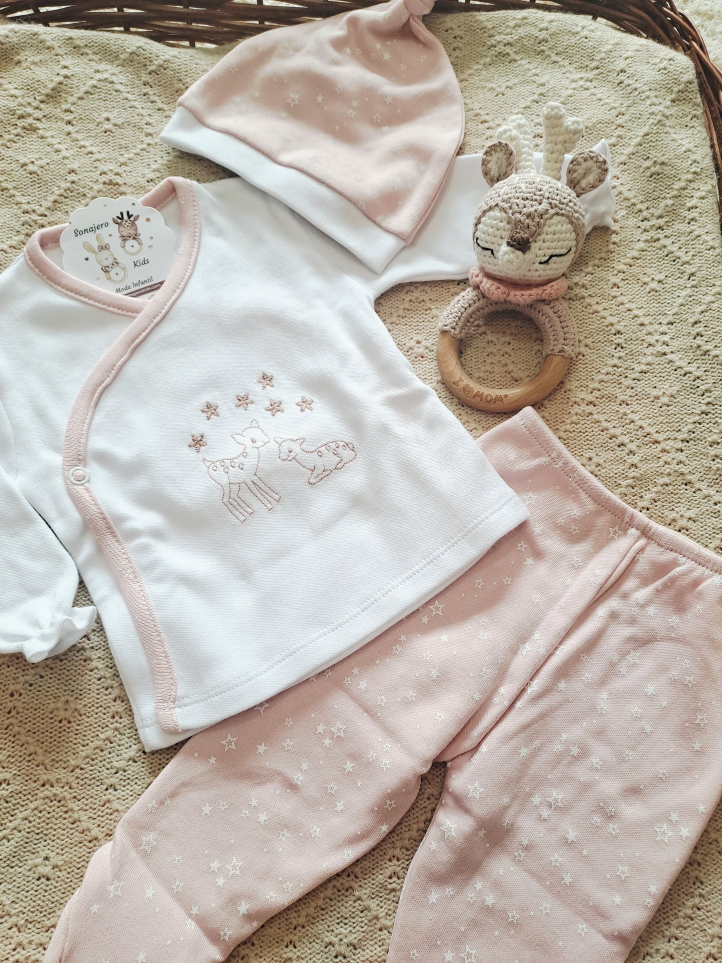 Conjunto 3 Piezas Bamby