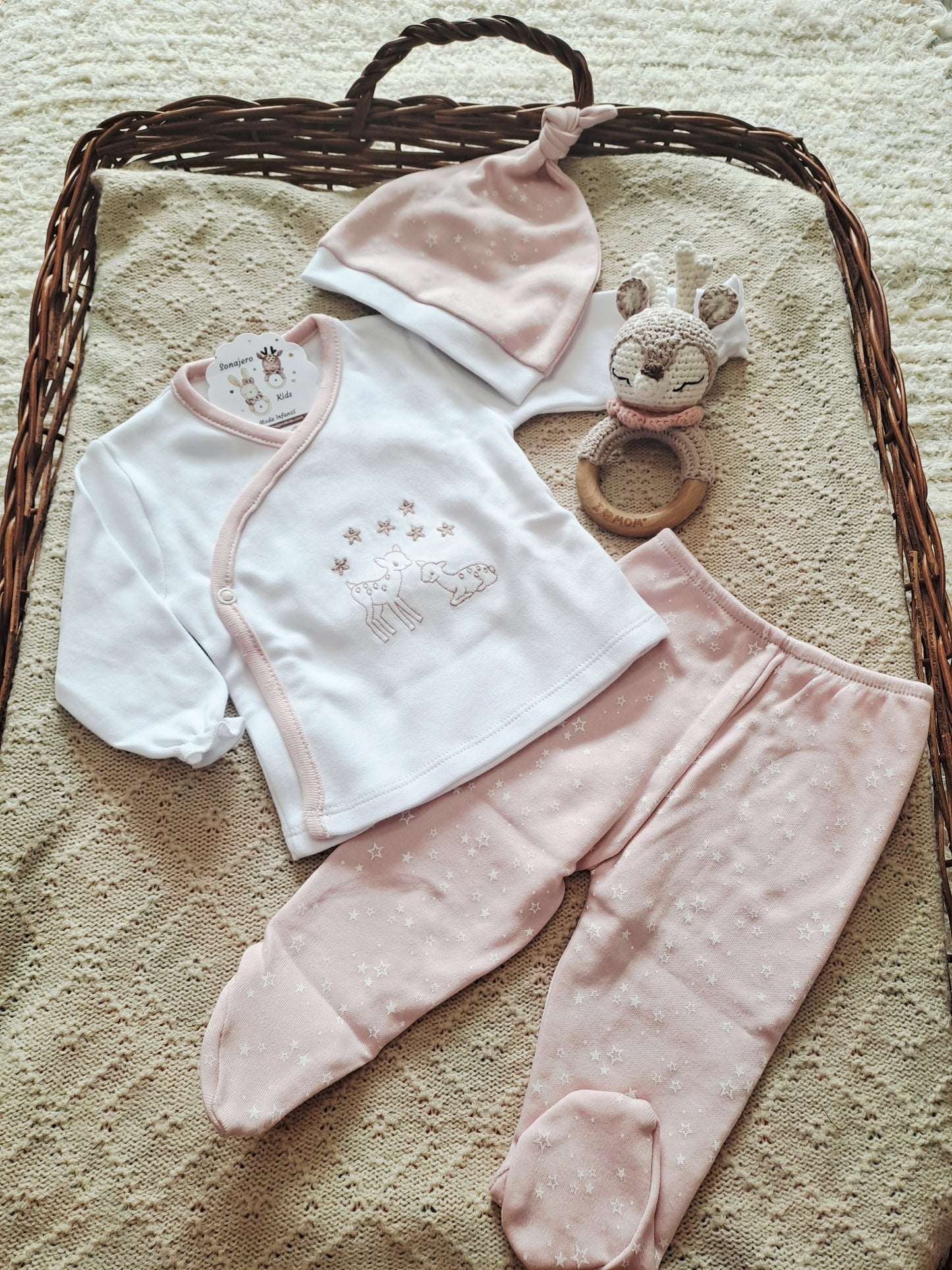 Conjunto 3 Piezas Bamby