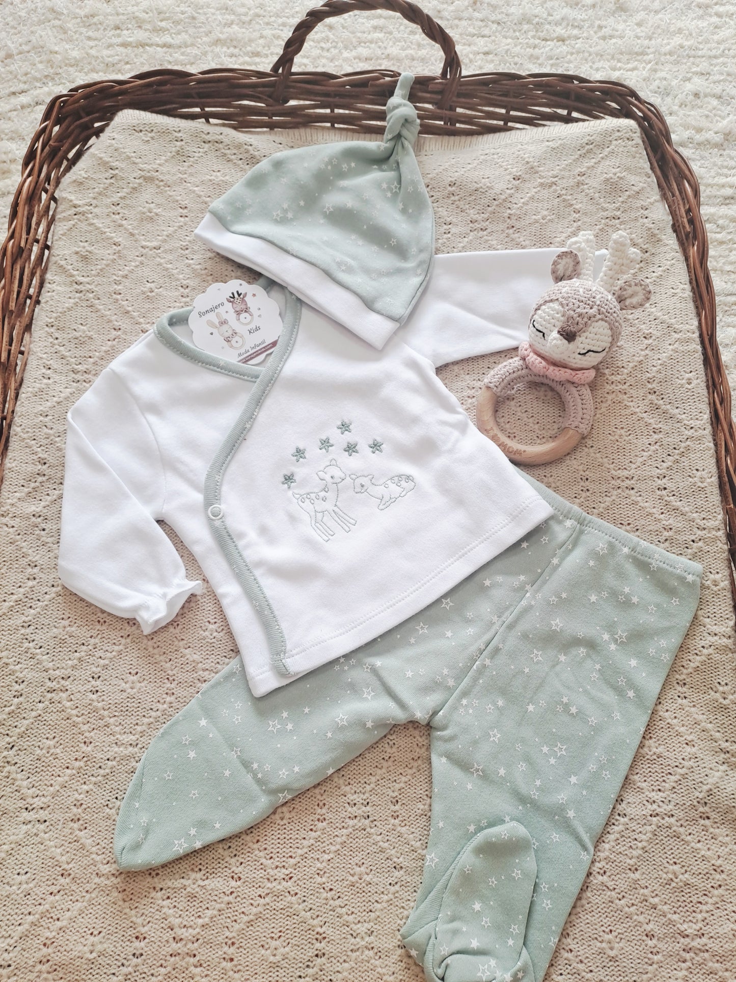 Conjunto 3 Piezas Bamby