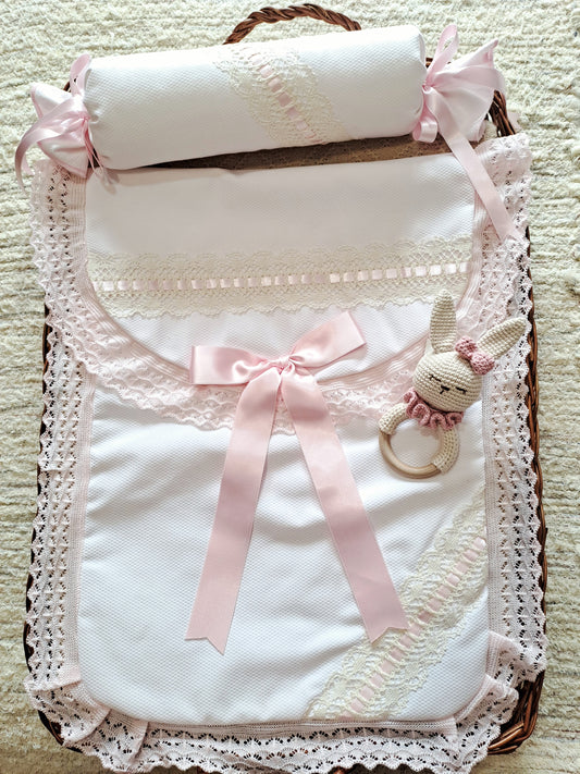Colcha Para Bebé Verano Rosa