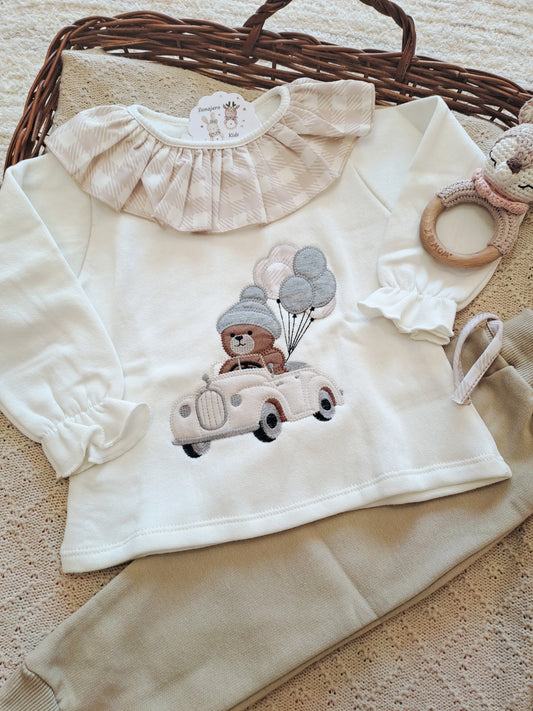 Conjunto Niña Paseo Globo