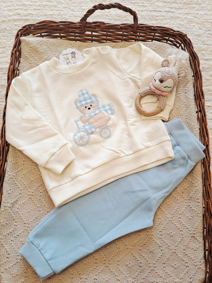 Conjunto Niño Oso Bici