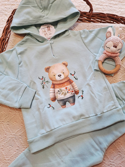 Conjunto  Niño Oso Capicha