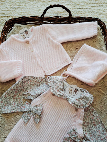 Conjunto 4 Piezas Marieta Rosa