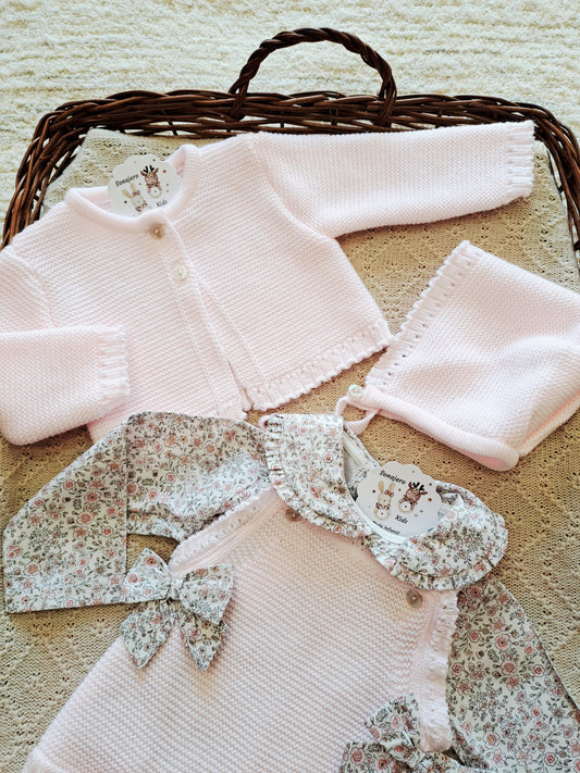 Conjunto 4 Piezas Marieta Rosa
