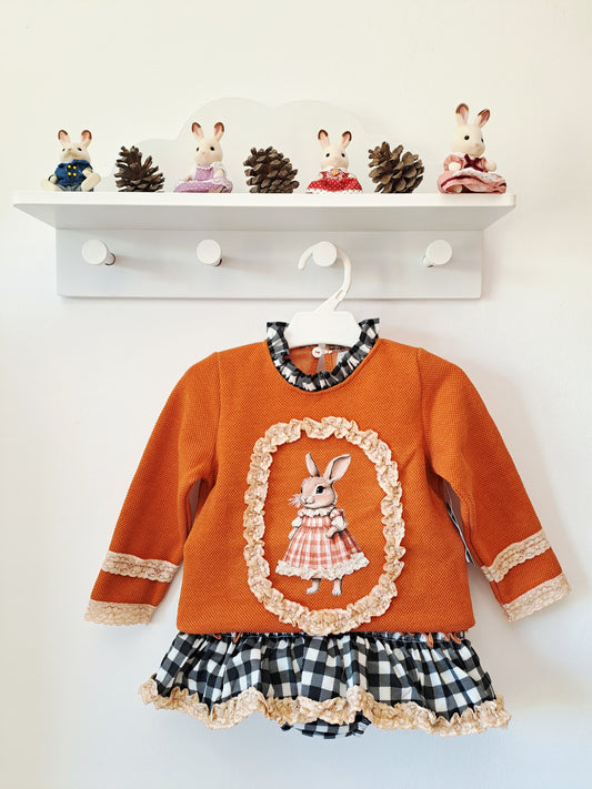 Conjunto Conejita Vintage