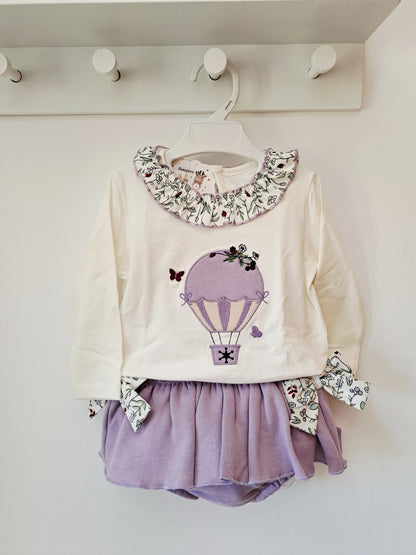 Conjunto Niña Globo
