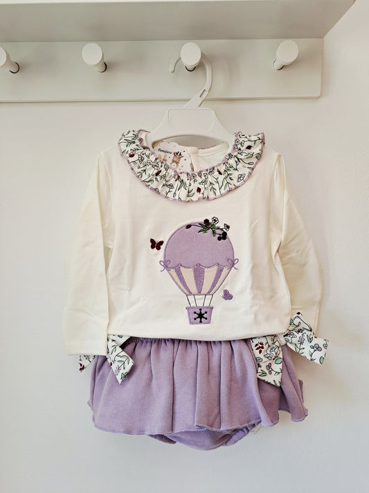 Conjunto Niña Globo