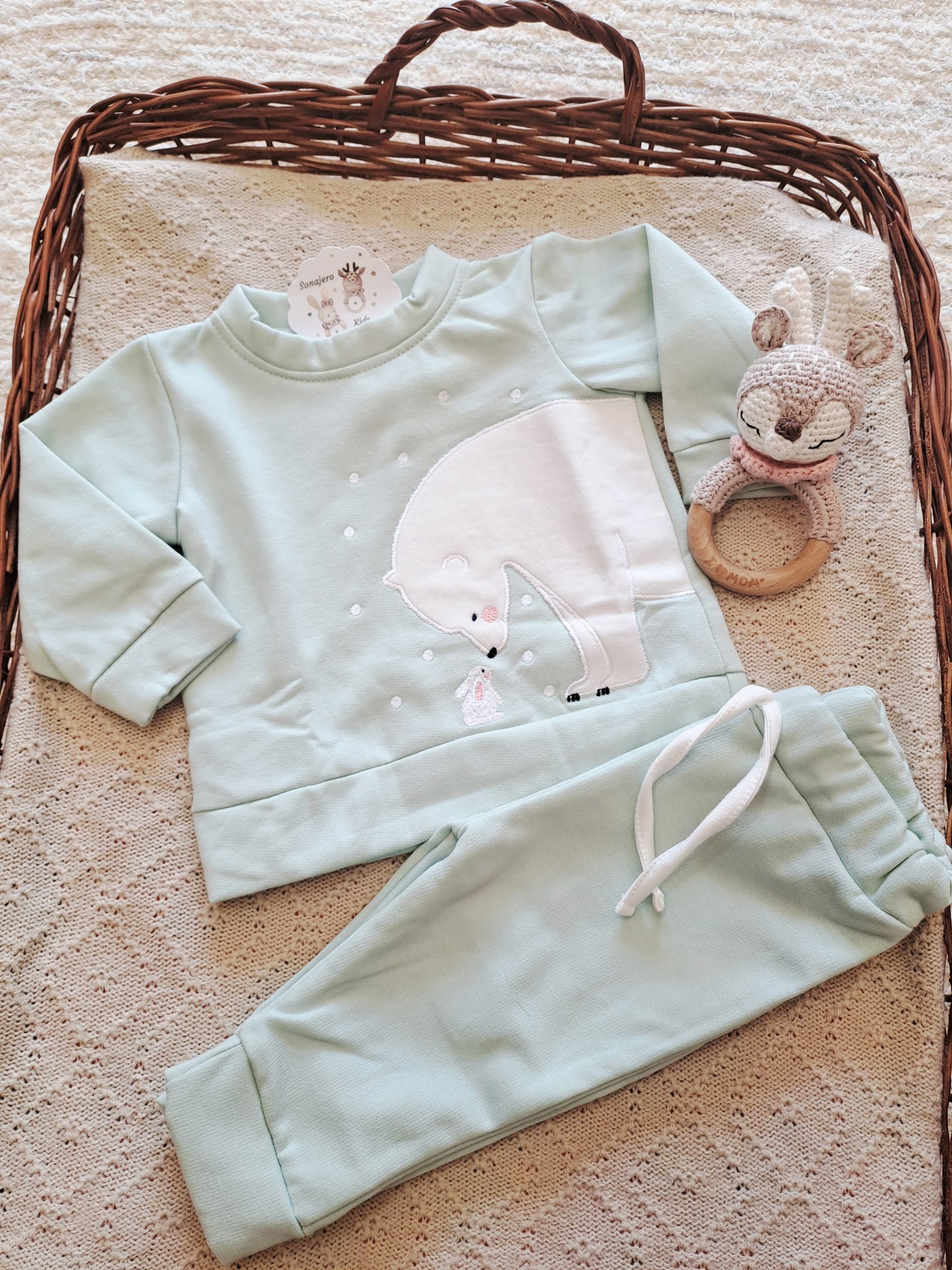 Conjunto Niño Oso Polar