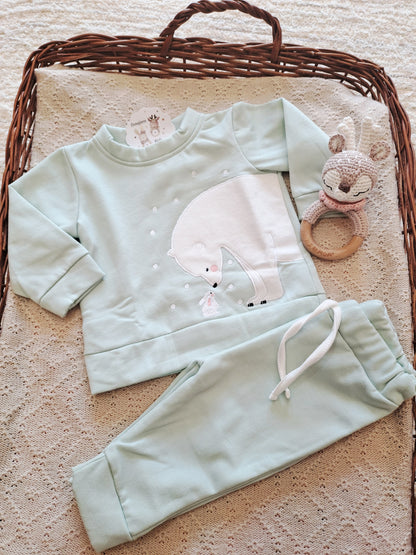 Conjunto Niño Oso Polar