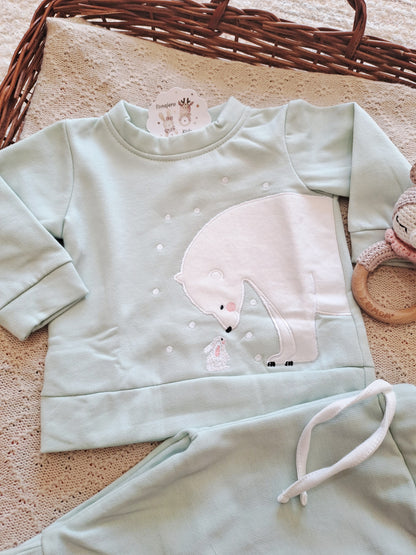 Conjunto Niño Oso Polar