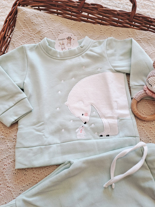 Conjunto Niño Oso Polar