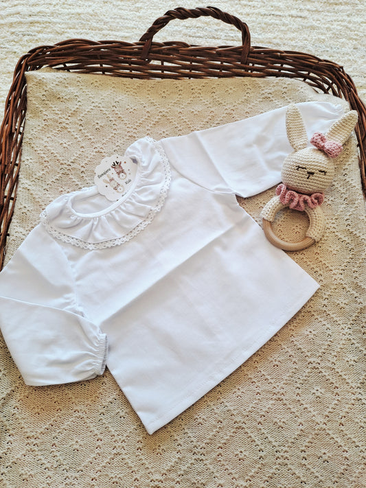 Camisa Manga Blanca