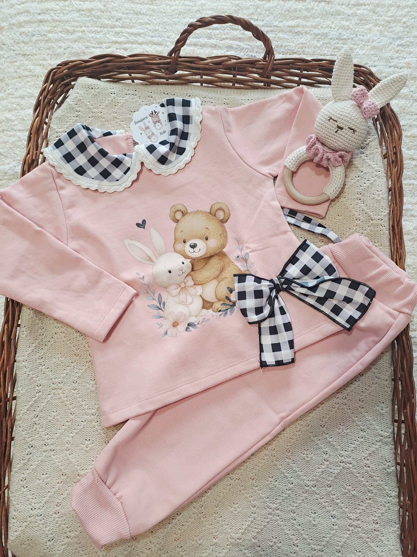 Conjunto Osito Conejo