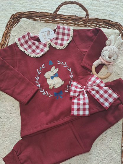 Conjunto Conejito Bourdeos