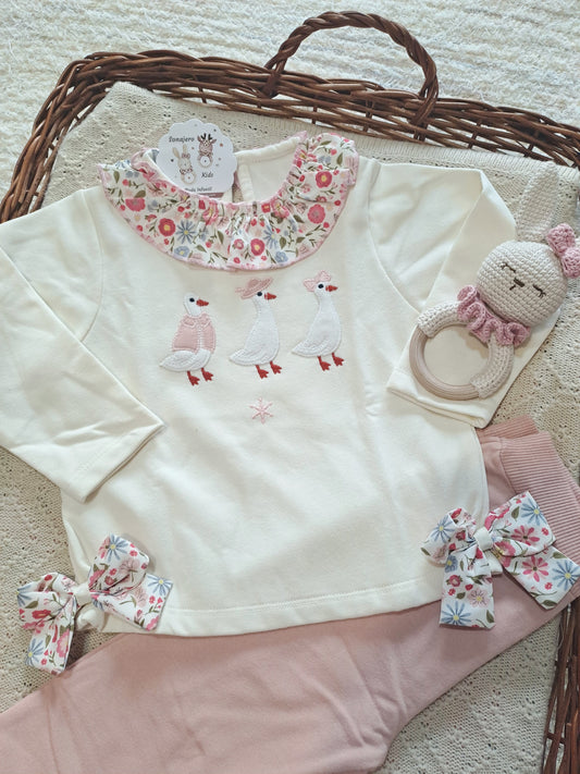 Conjunto Niña Tres Ocas