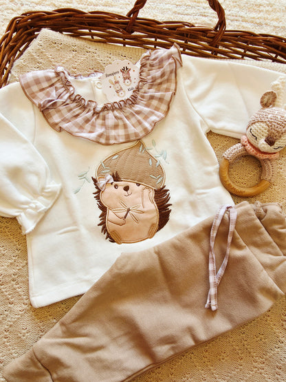 Conjunto Niña Erizo
