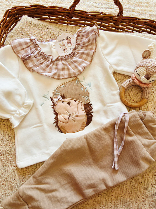 Conjunto Niña Erizo