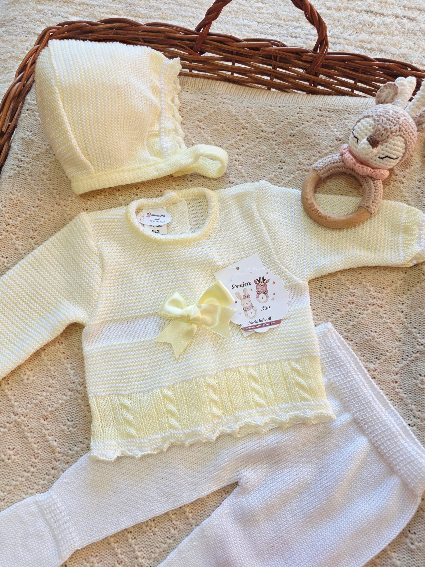 Conjunto Hilo 2617 Amarillo