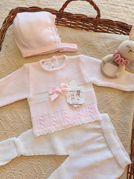 Conjunto Hilo 2617 Rosa