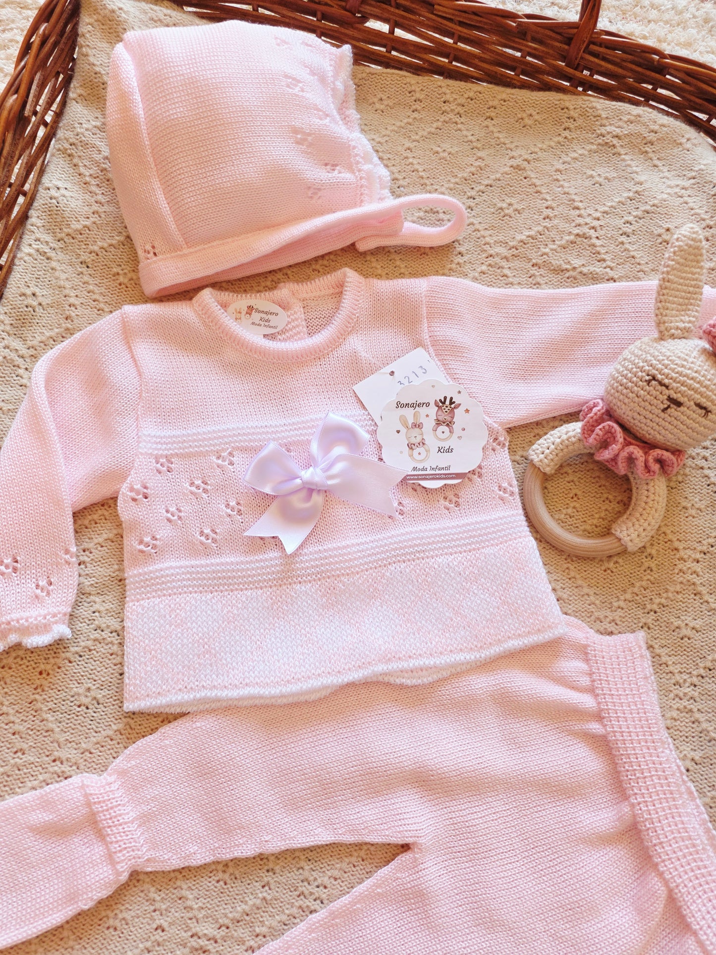 Conjunto Hilo 3213 Rosa