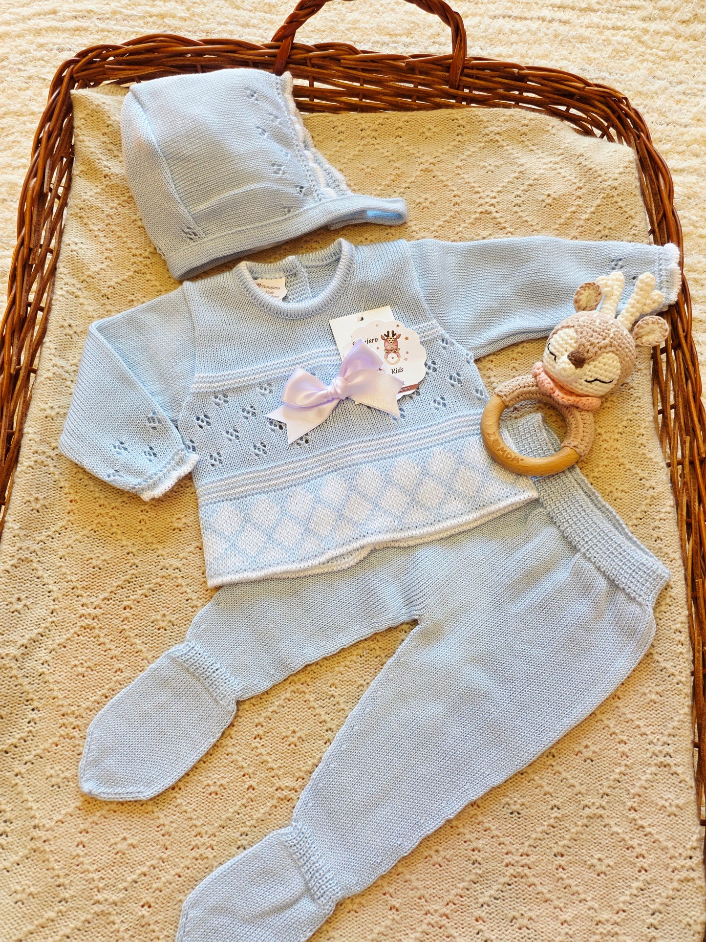 Conjunto Hilo 3213 Celeste