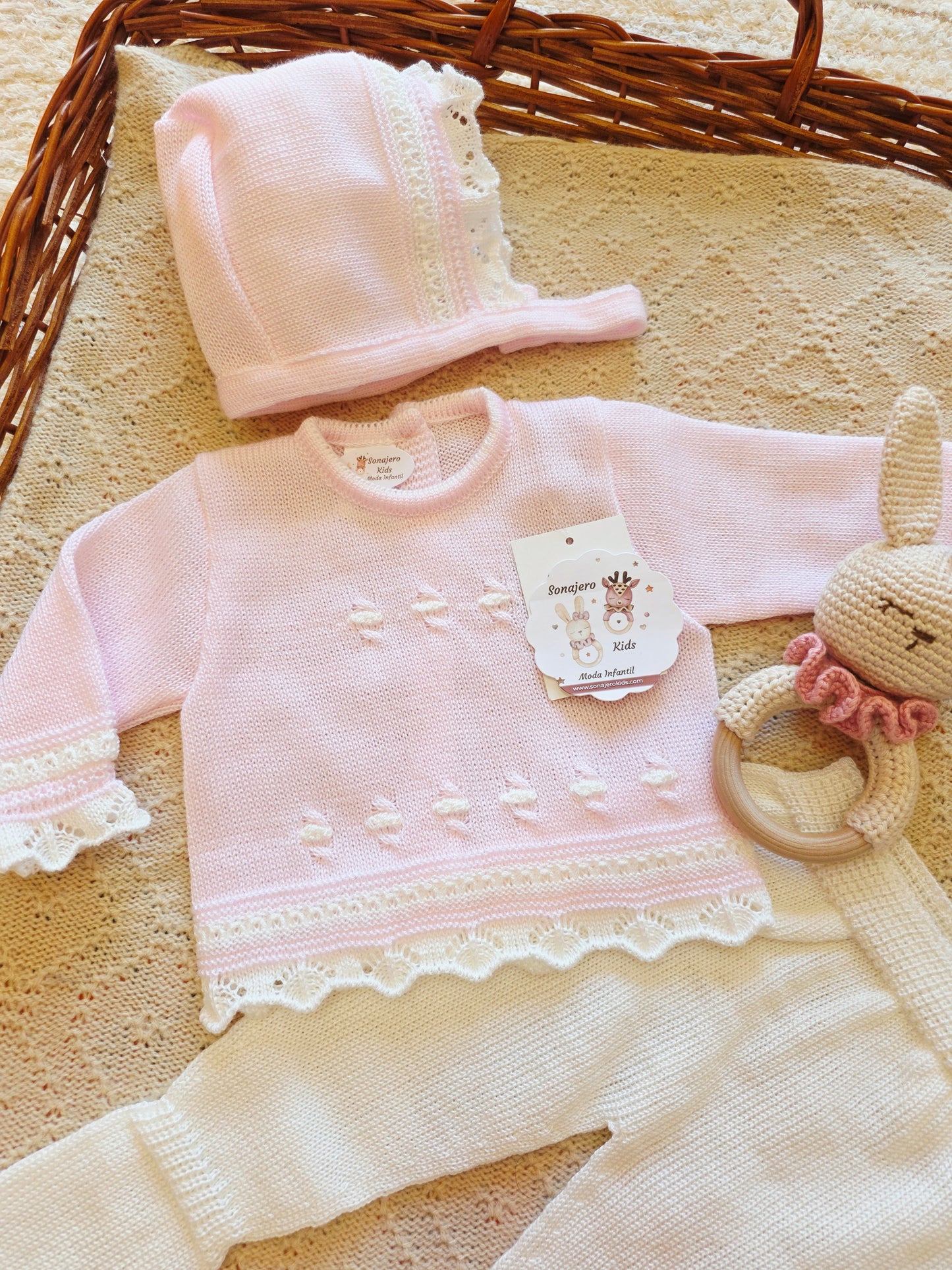 Conjunto Hilo 2092 Rosa