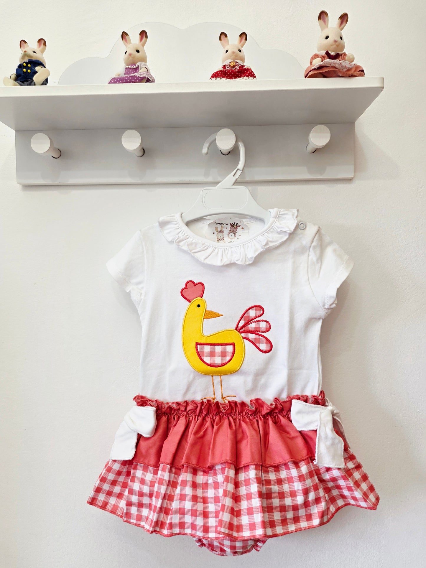 Conjunto Gallina Roja