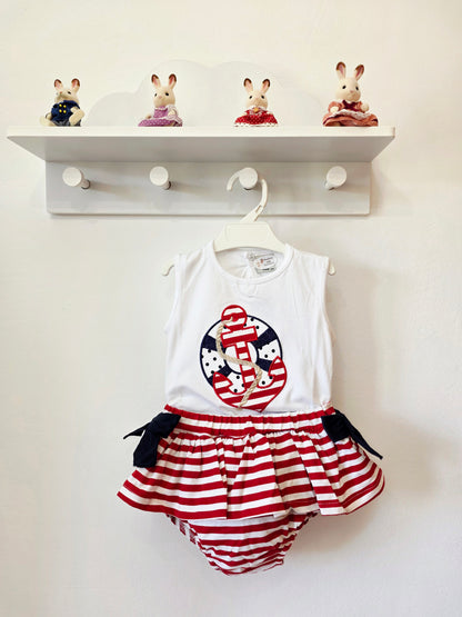 Conjunto Niña Marinero