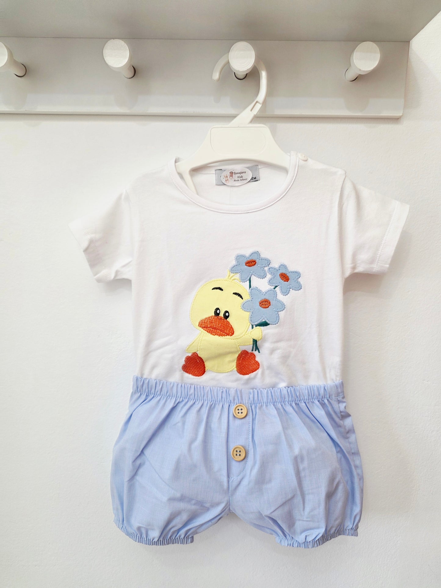 Conjunto Niño Patito Gentil