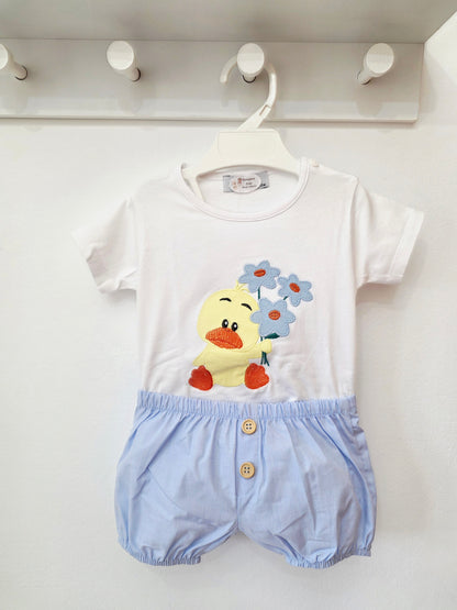 Conjunto Niño Patito Gentil