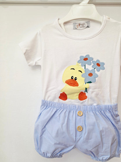 Conjunto Niño Patito Gentil