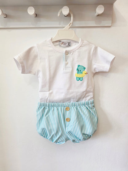 Conjunto Niño Oso Al Agua