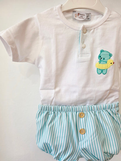 Conjunto Niño Oso Al Agua