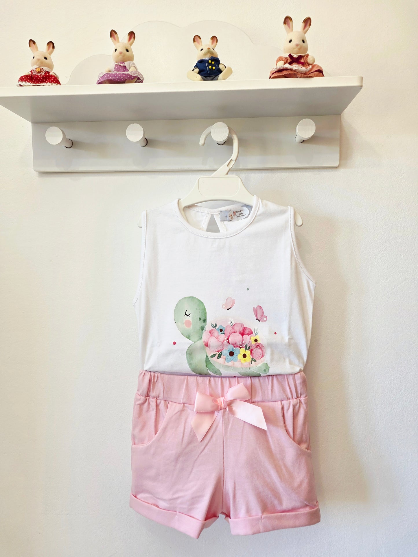 Conjunto Tortuga Floral