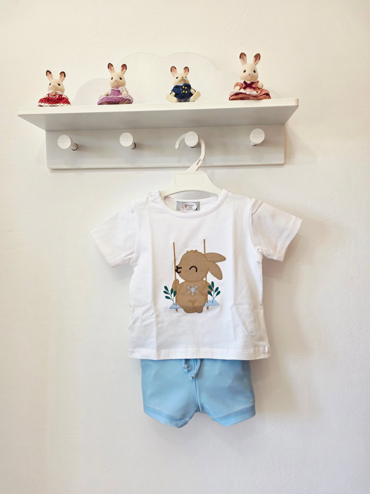 Conjunto Niño Baño Conejo