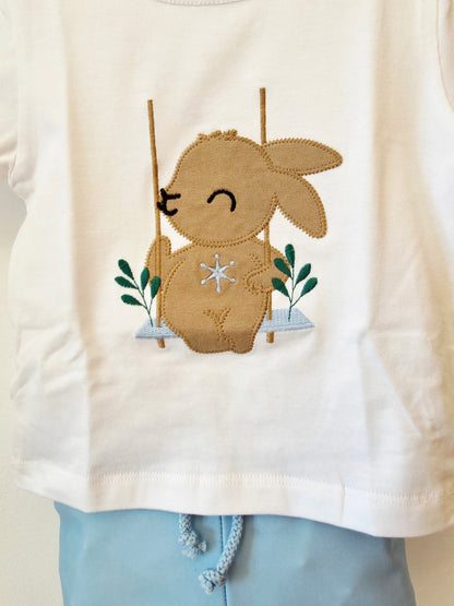 Conjunto Niño Baño Conejo