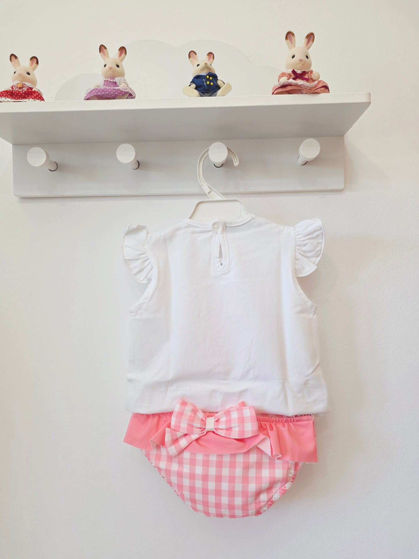 Conjunto Niña Baño Caballito Mar