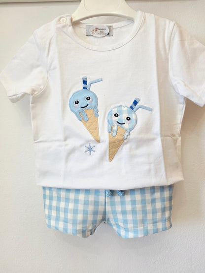 Conjunto Niño Baño Dos Helados