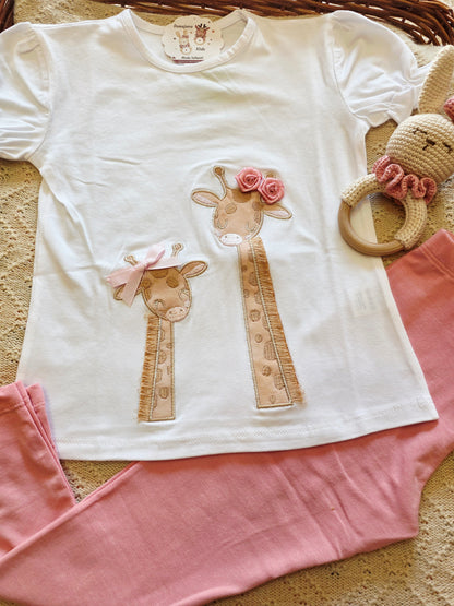 Conjunto Leggins Dos Jirafitas