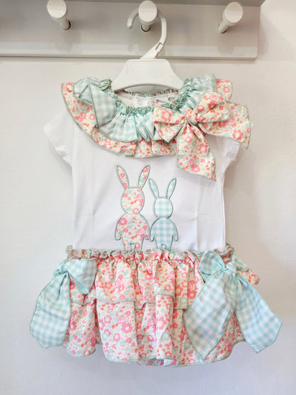 Conjunto Niña Dos Conejitos