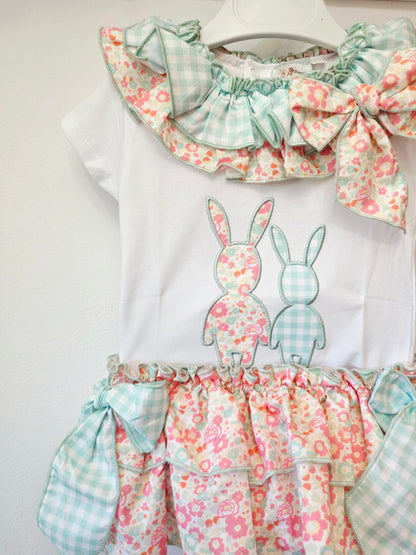 Conjunto Niña Dos Conejitos