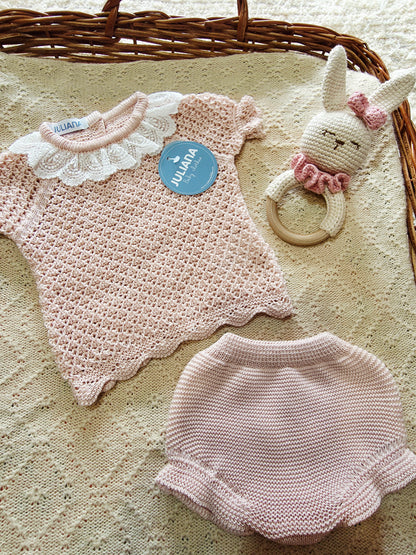 Conjunto Hilo 26059 Rosa Palo