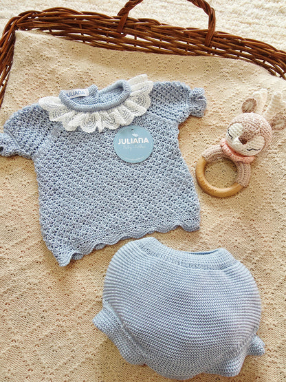 Conjunto Hilo 26059 Azul Pastel